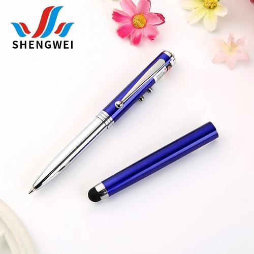 廠家直銷激光筆多功能四合一鐳射觸屏激光筆手機學習觸屏圓珠筆